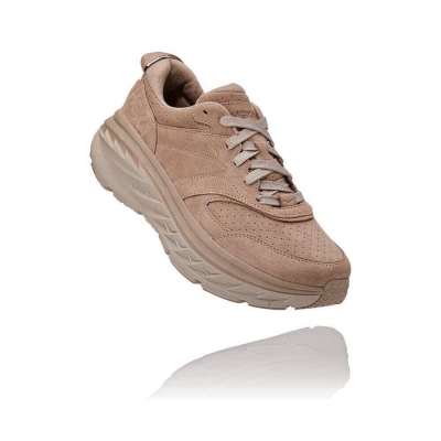 Hoka Bondi L Women's Walking Shoes Brown | IL83764GI