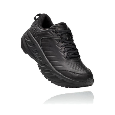 Hoka Bondi SR Men's Road Running Shoes Black | IL31897CX