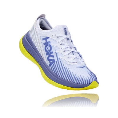 Hoka Carbon X-SPE Women's Sneakers White / Blue | IL85347XC