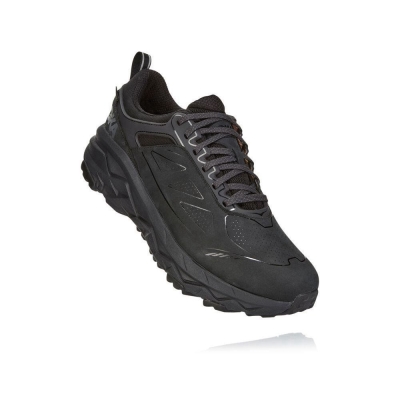 Hoka Challenger Low GORE-TEX Men's Hiking Shoes Black | IL80916KN