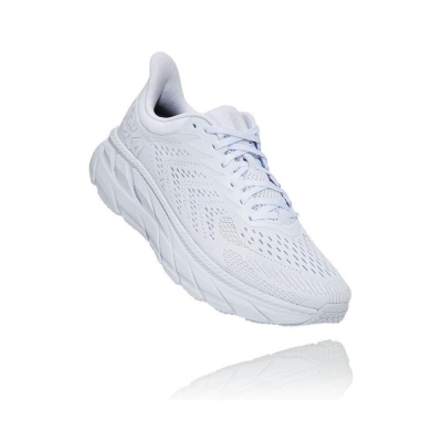 Hoka Clifton 7 Men's Running Shoes White | IL49316WI