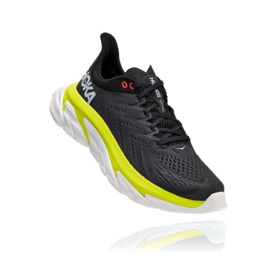 Hoka Clifton Edge Men's Road Running Shoes Grey / Black | IL85627VT