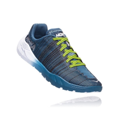 Hoka EVO Rehi Men's Road Running Shoes Blue | IL89673UT