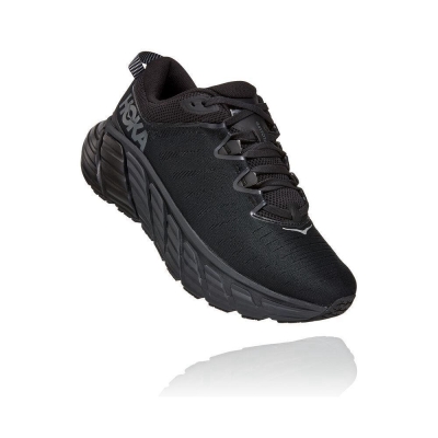 Hoka Gaviota 3 Men's Walking Shoes Black | IL80413CW