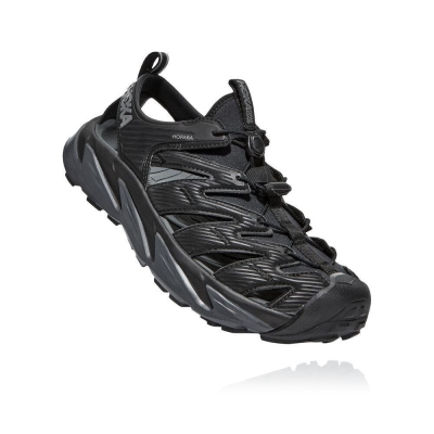 Hoka Hopara Men's Recovery Sandals Black | IL56248DX