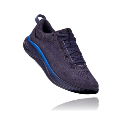 Hoka Hupana Flow Men's Road Running Shoes Navy | IL08653NC