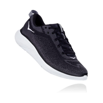 Hoka Hupana Flow Men's Sneakers Black / Grey | IL50874KQ