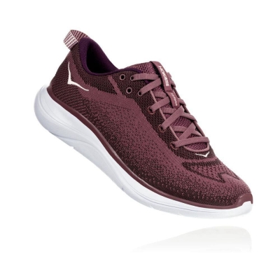 Hoka Hupana Flow Women's Road Running Shoes Burgundy | IL25149QX