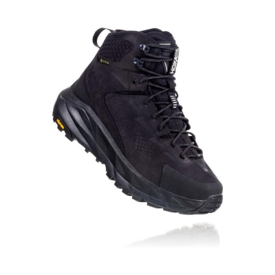 Hoka Kaha GTX Men's Hiking Boots Black | IL08536ID