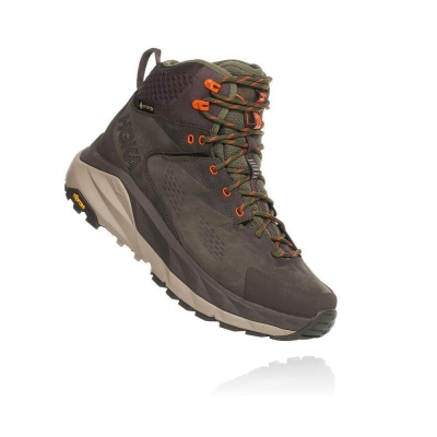 Hoka Kaha GTX Men's Hiking Boots Green | IL63758EC