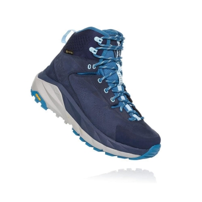 Hoka Kaha GTX Women's Hiking Boots Navy | IL72589FQ