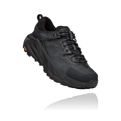 Hoka Kaha Low GTX Men's Hiking Shoes Black / Grey | IL73628SZ