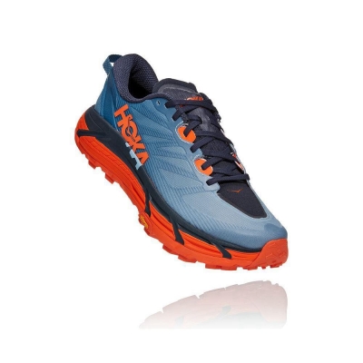 Hoka Mafate Speed 3 Men's Hiking Shoes Blue | IL67305XV