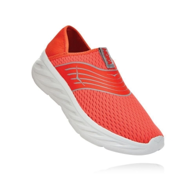 Hoka ORA Men's Recovery Shoes Red | IL35907GE