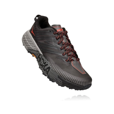 Hoka Speedgoat 4 Men's Running Shoes Grey | IL39068DS