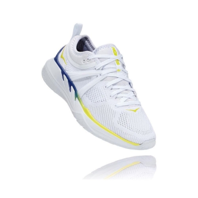 Hoka Tivra Women's Walking Shoes White / Blue | IL73265NR