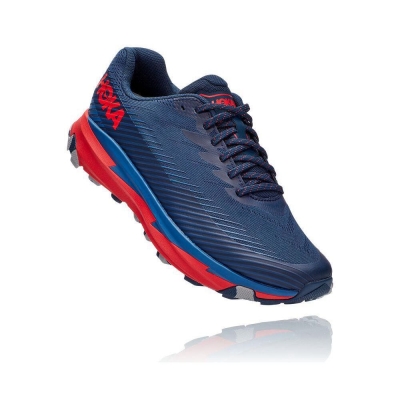 Hoka Torrent 2 Men's Hiking Shoes Navy | IL18694AO