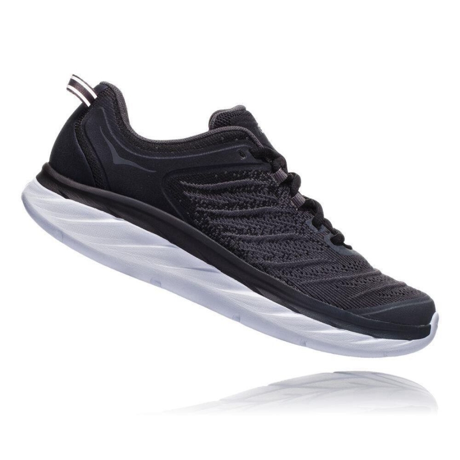 Hoka Akasa Men's Road Running Shoes Black / Grey | IL40712PA