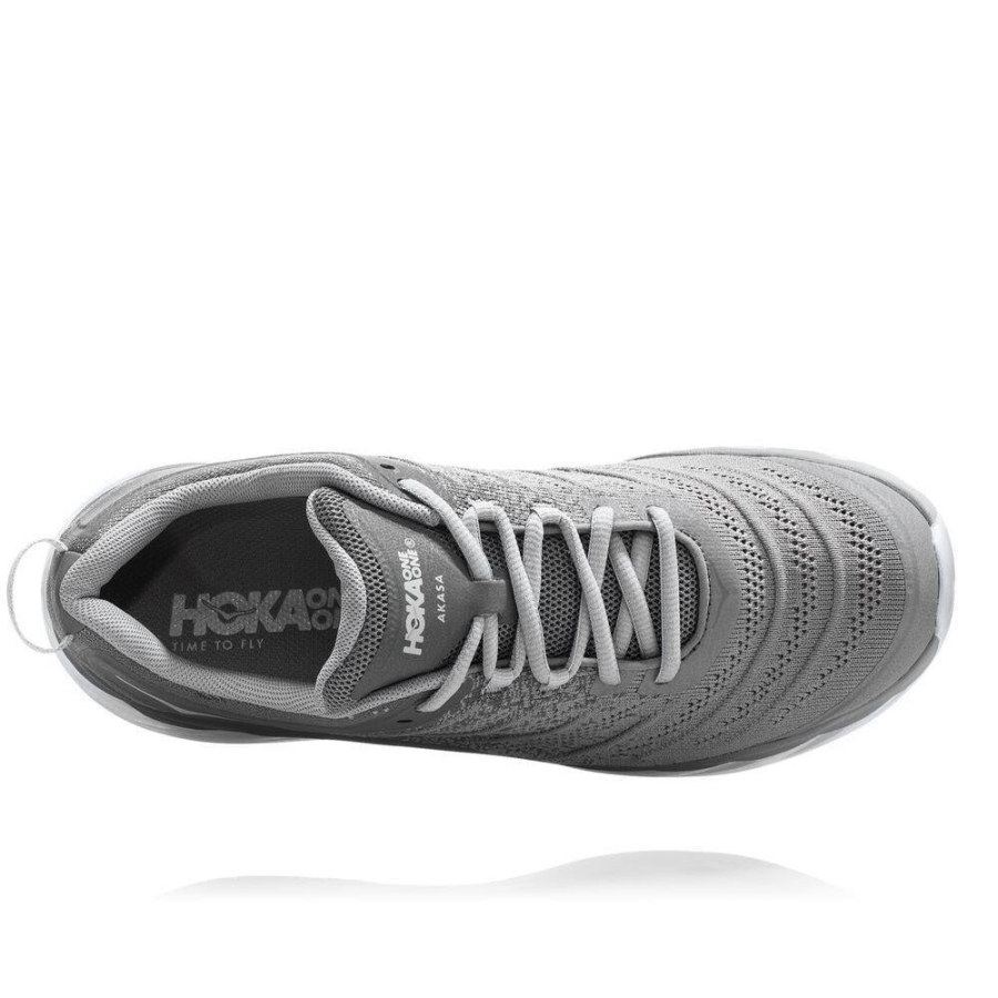 Hoka Akasa Men's Road Running Shoes Grey | IL71653OG