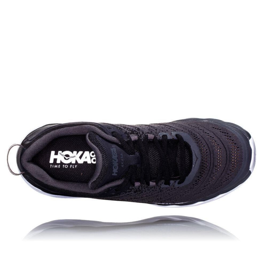 Hoka Akasa Men's Sneakers Black / Grey | IL78120WE