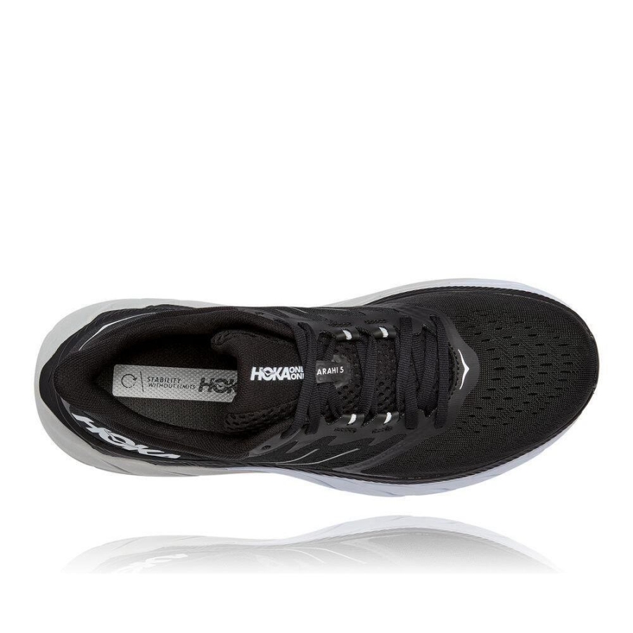 Hoka Arahi 5 Men's Running Shoes Black | IL71250TE