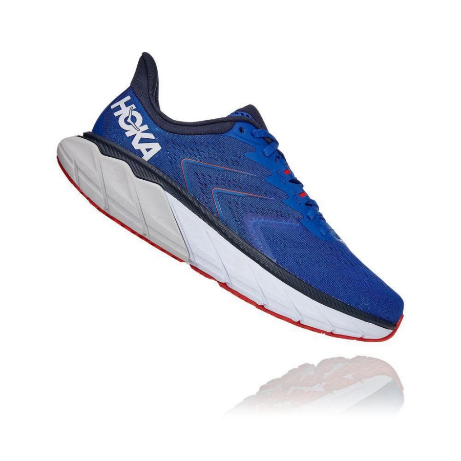 Hoka Arahi 5 Men's Running Shoes Blue | IL08429AW