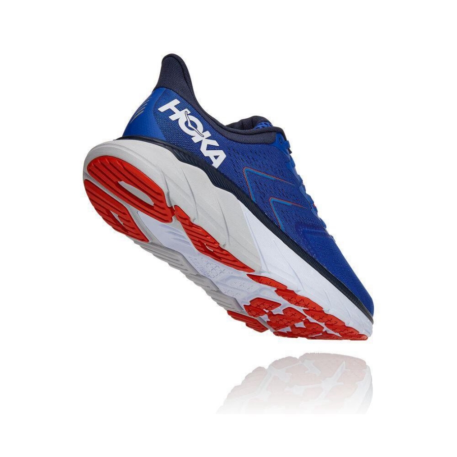 Hoka Arahi 5 Men's Running Shoes Blue | IL40635ZK