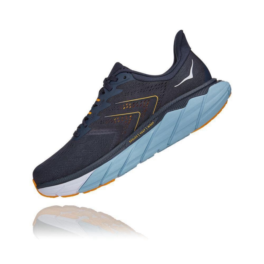 Hoka Arahi 5 Men's Running Shoes Navy | IL86135AX