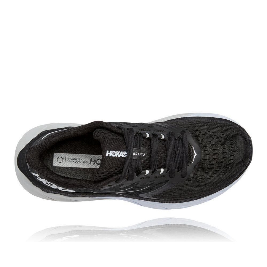 Hoka Arahi 5 Women's Walking Shoes Black | IL96713MU