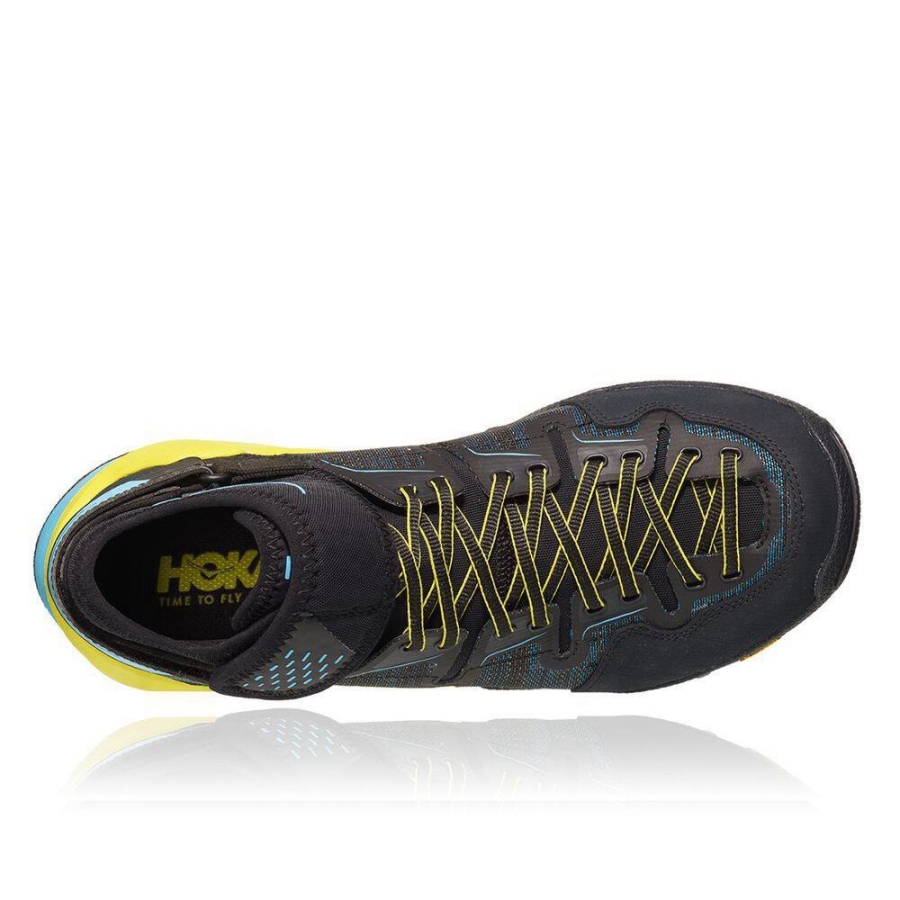 Hoka Arkali Men's Trail Running Shoes Black / Blue | IL30265YD