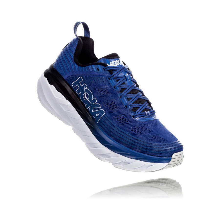 Hoka Bondi 6 Men\'s Sneakers Blue | IL31694WH