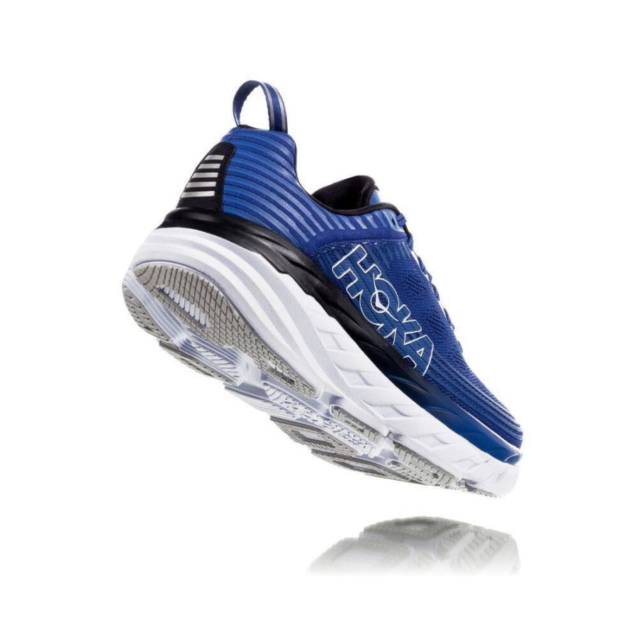 Hoka Bondi 6 Men's Walking Shoes Blue | IL03156UV