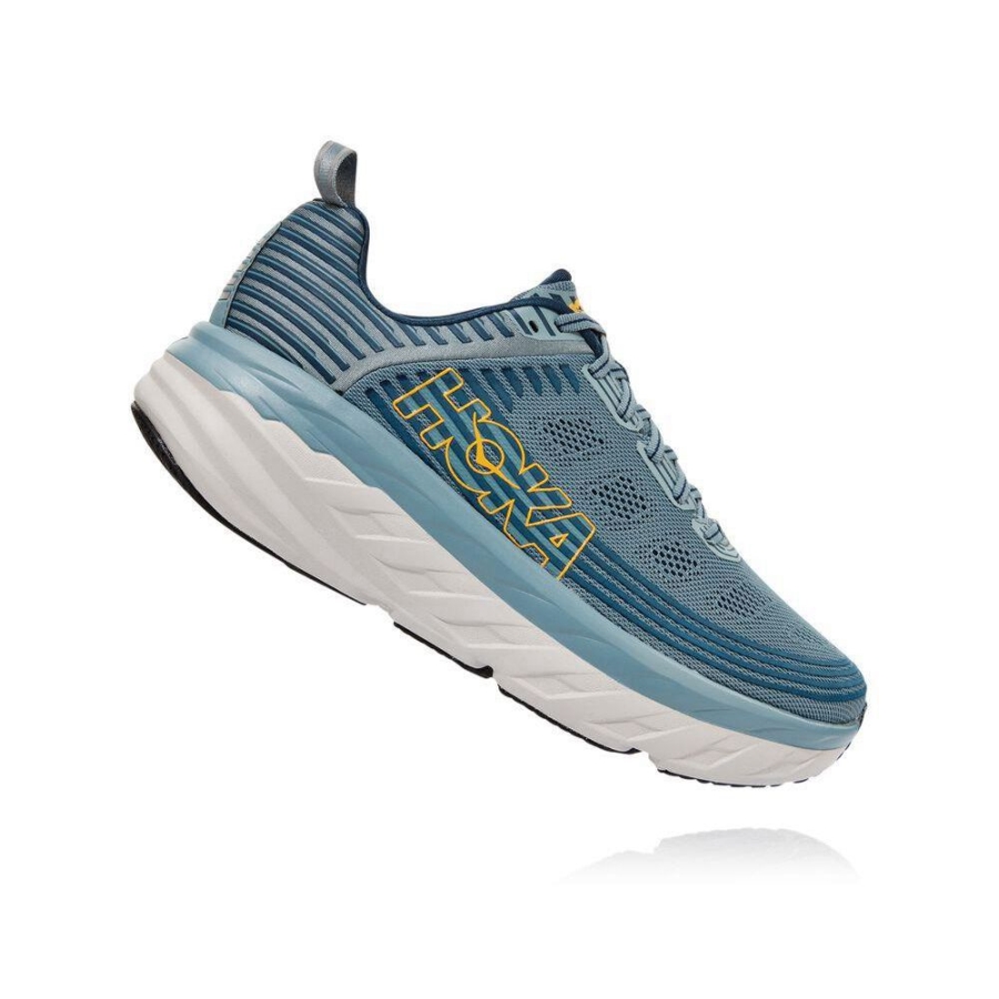 Hoka Bondi 6 Men's Walking Shoes Green | IL71489TD