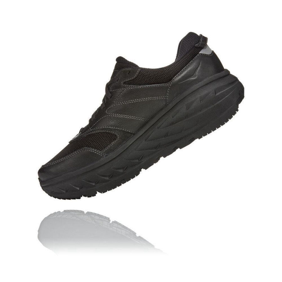 Hoka Bondi L Men's Sneakers Black | IL02358QY