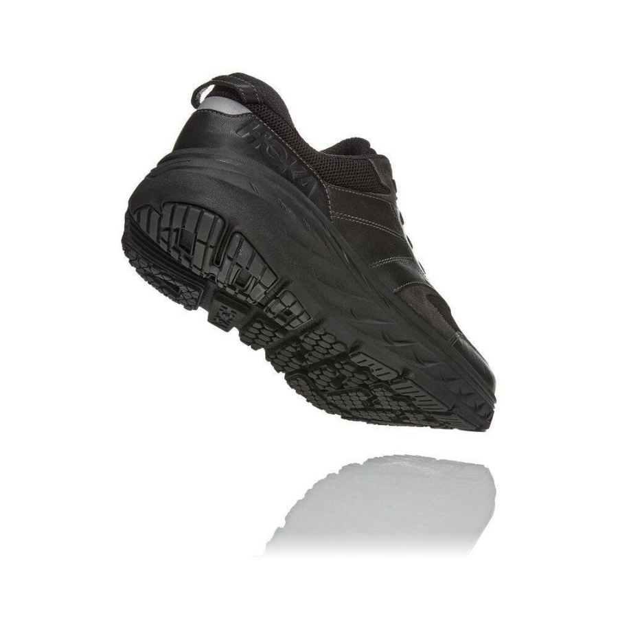 Hoka Bondi L Women's Walking Shoes Black | IL95641IV