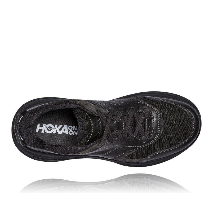 Hoka Bondi L Women's Walking Shoes Black | IL95641IV