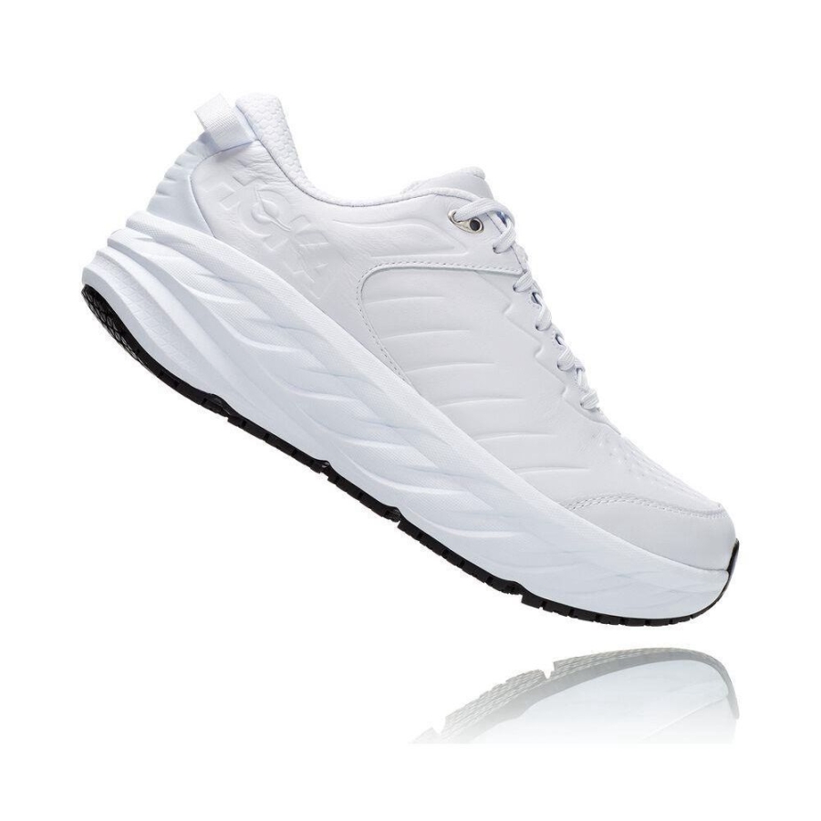 Hoka Bondi SR Men's Sneakers White | IL48396DS