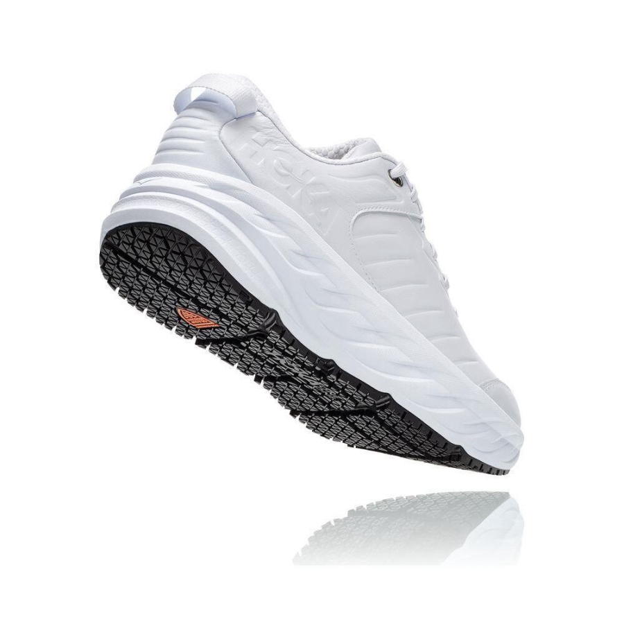 Hoka Bondi SR Men's Sneakers White | IL48396DS