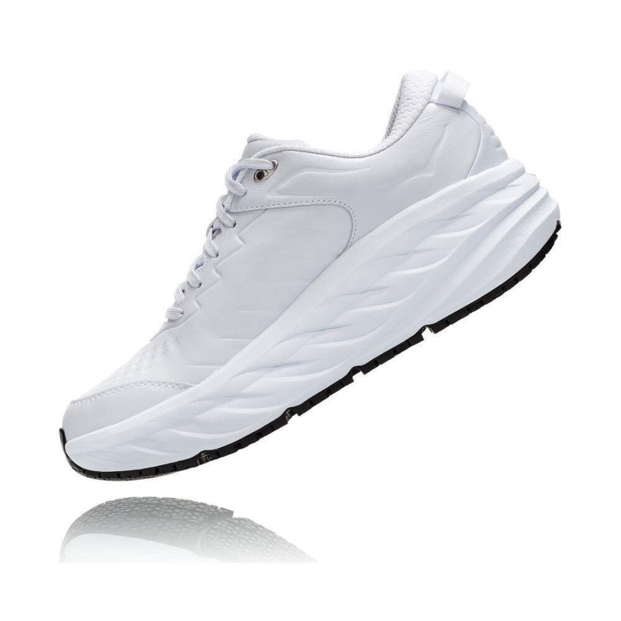 Hoka Bondi SR Men's Sneakers White | IL48396DS