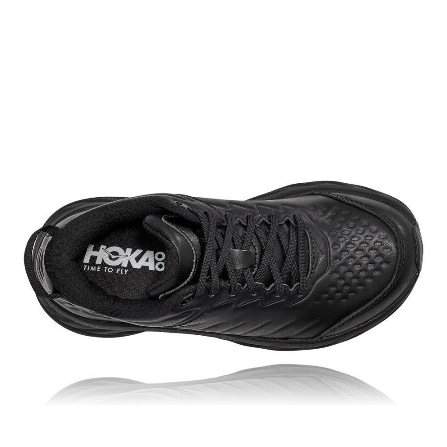 Hoka Bondi SR Women's Walking Shoes Black | IL38126SG