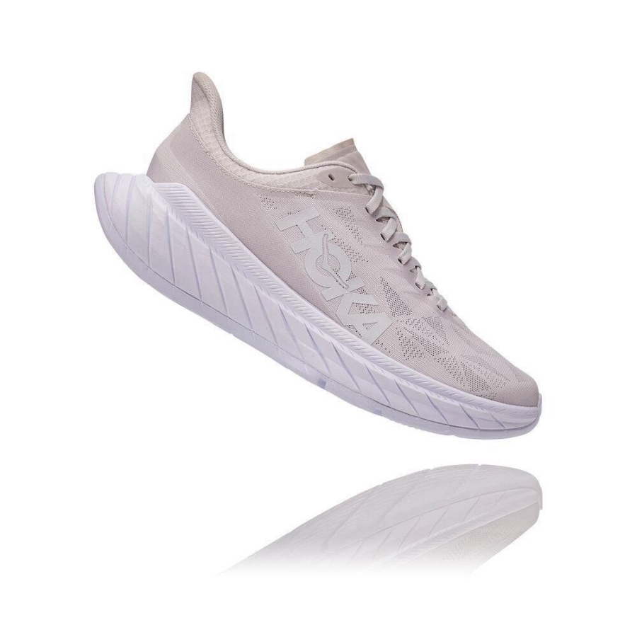 Hoka Carbon X 2 Women's Lifestyle Shoes White | IL75310VC