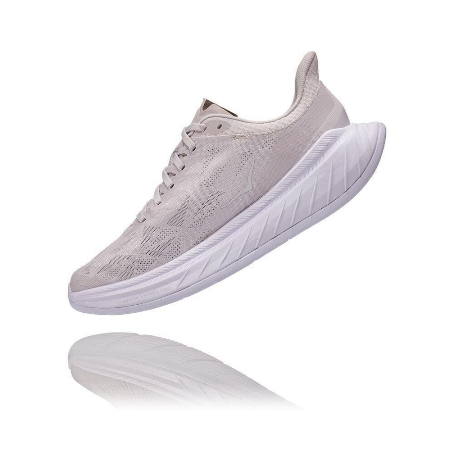 Hoka Carbon X 2 Women's Lifestyle Shoes White | IL75310VC