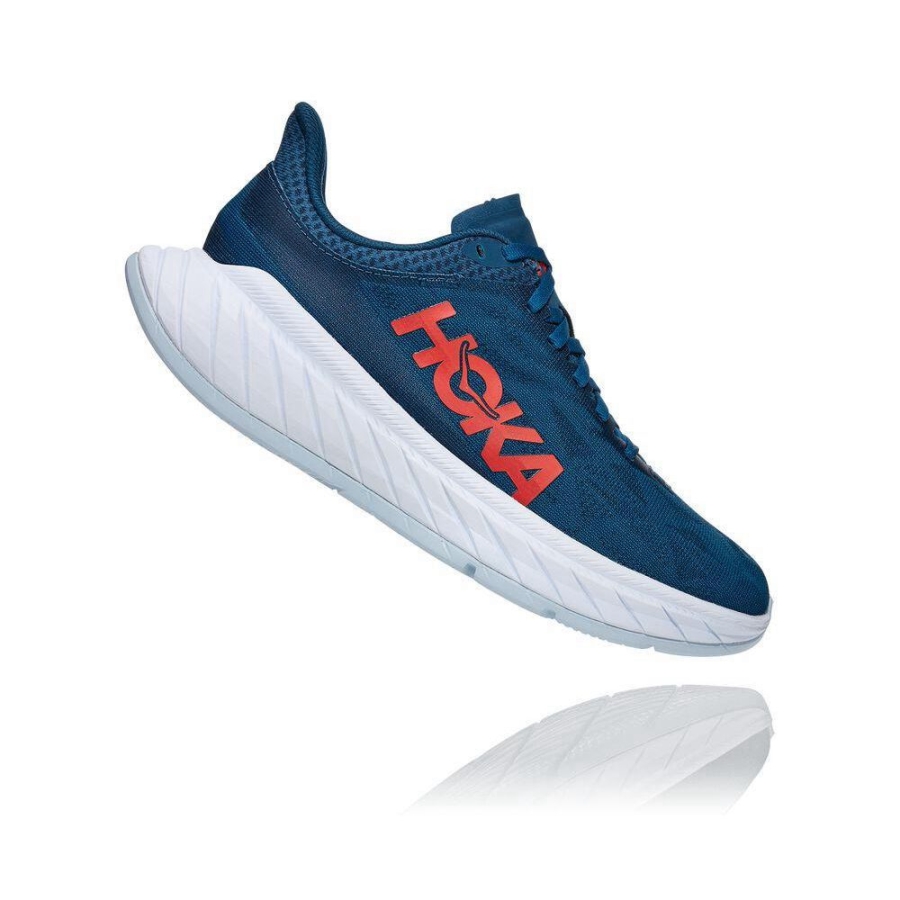 Hoka Carbon X 2 Women's Road Running Shoes Navy | IL41653TM