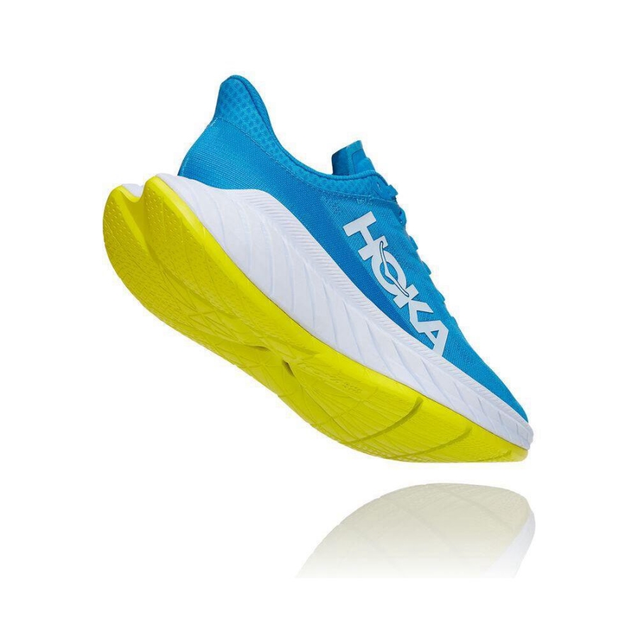 Hoka Carbon X 2 Women's Road Running Shoes Blue | IL87634OQ