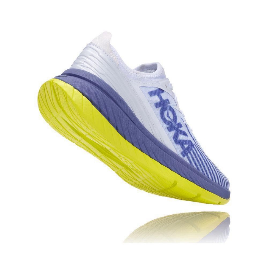 Hoka Carbon X-SPE Men's Sneakers White / Blue | IL51246EH