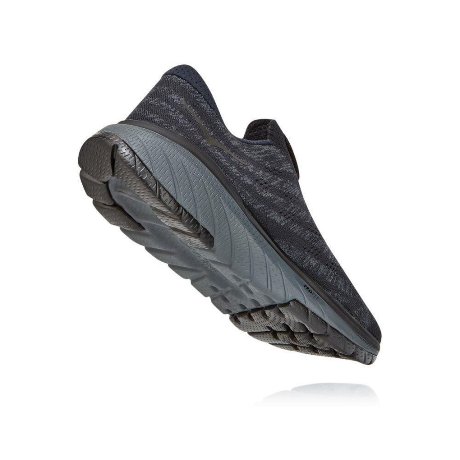 Hoka Cavu 3 Men's Walking Shoes Black / Dark Grey | IL35241QX