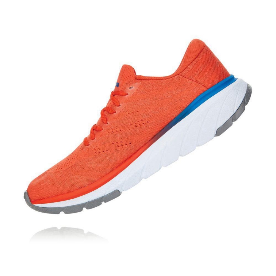 Hoka Cavu 3 Men's Walking Shoes Red | IL56741OE