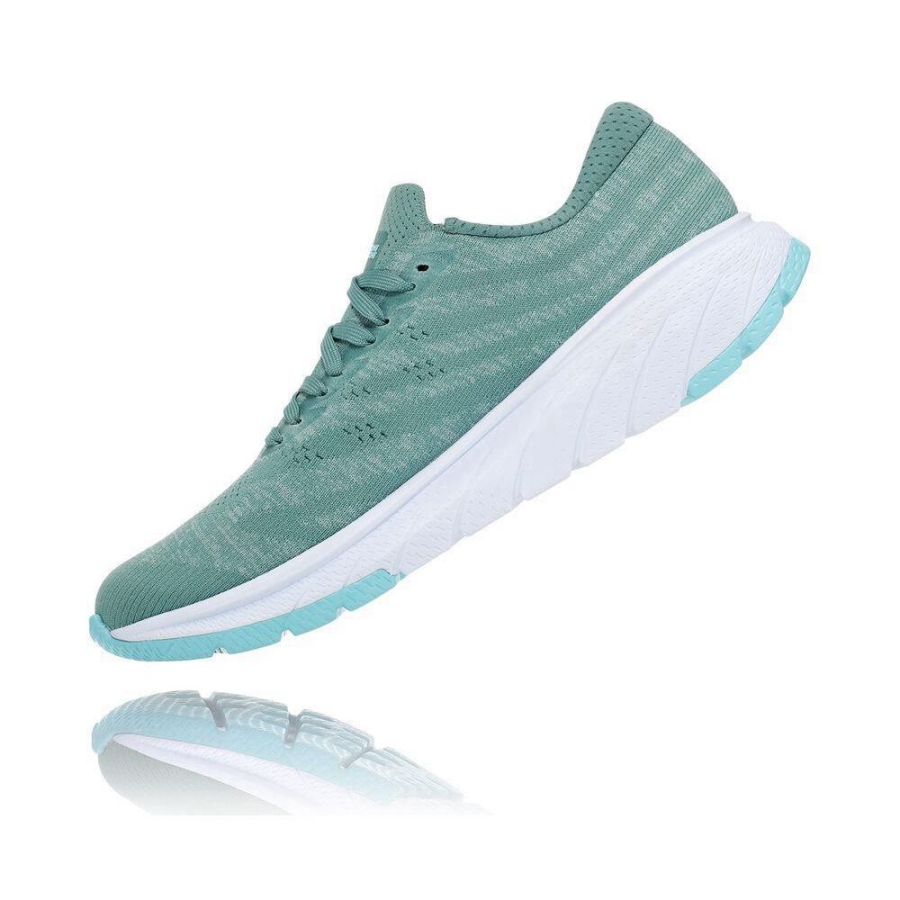 Hoka Cavu 3 Women's Road Running Shoes Blue | IL76084PG