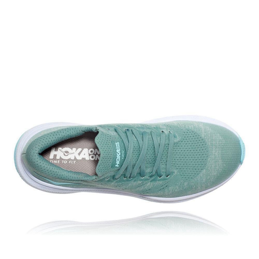 Hoka Cavu 3 Women's Road Running Shoes Blue | IL76084PG