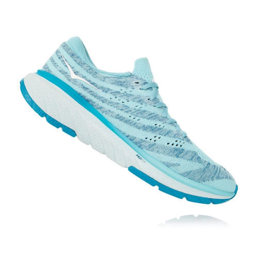 Hoka Cavu 3 Women's Road Running Shoes Blue | IL80143RH